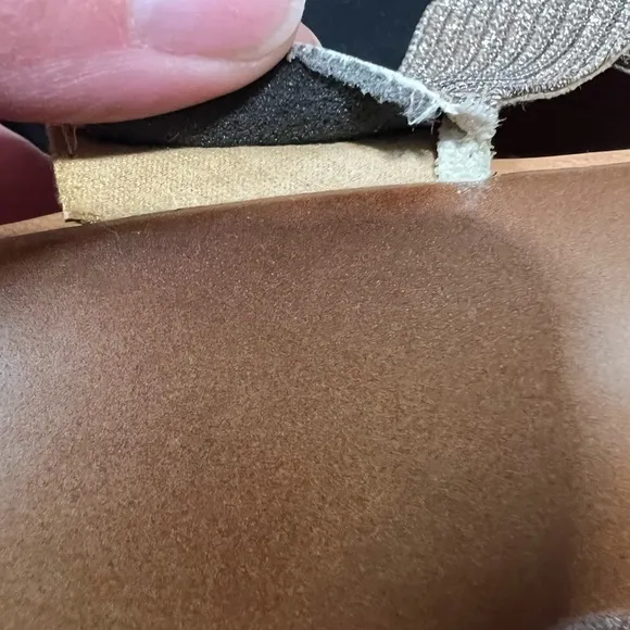 Seychelles Brown Textured Slingback Sandals