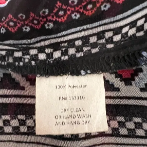 Show Me Your Mumu Byron Mexicali Multi Print Mini Chiffon Dress Size Medium
