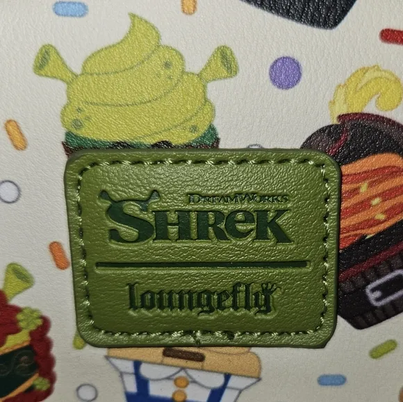 Shrek Loungefly Mini Backpack Cupcake Fiona Donkey Green White Fiona Donkey