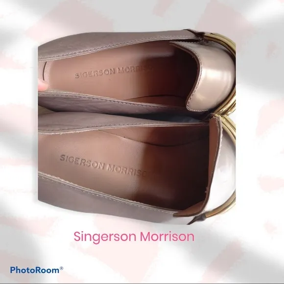 SIGERSON MORRISON Savana Leather Loafers