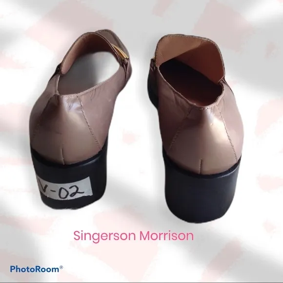 SIGERSON MORRISON Savana Leather Loafers