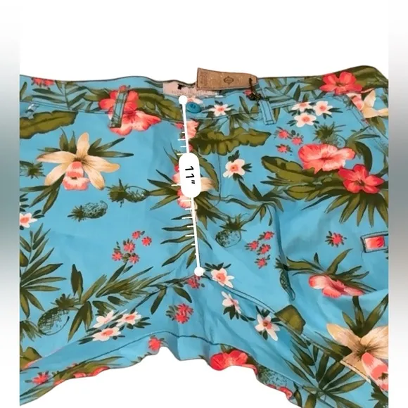 Silence is Golden Denim‎ Blue Multicolor Floral Print Jogger Jeans Sz 40 NEW