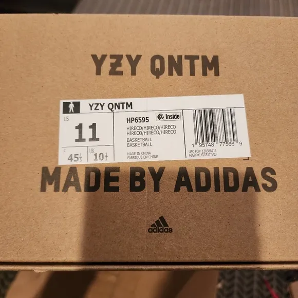 Size 11 - adidas Yeezy Quantum Hi-Res Coral