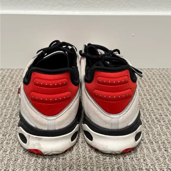 Size 11.5 - adidas Niteball Crystal White Scarlet