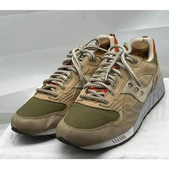 Size 12 - Saucony Shadow 5000 Outdoor Low Khaki Orange