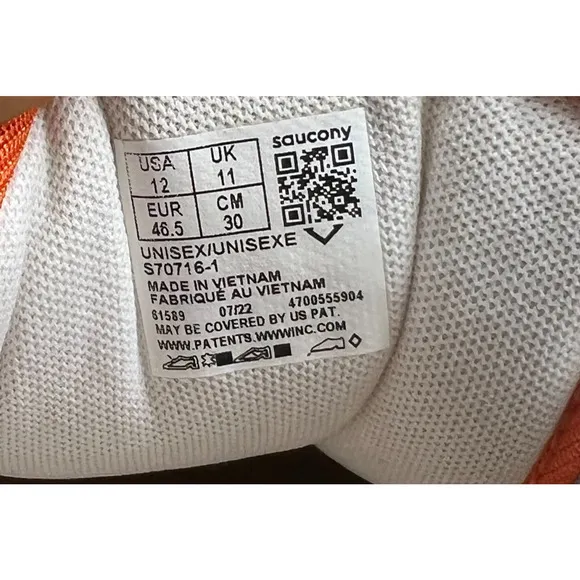 Size 12 - Saucony Shadow 5000 Outdoor Low Khaki Orange