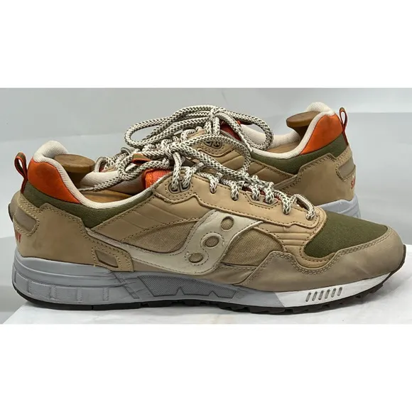 Size 12 - Saucony Shadow 5000 Outdoor Low Khaki Orange