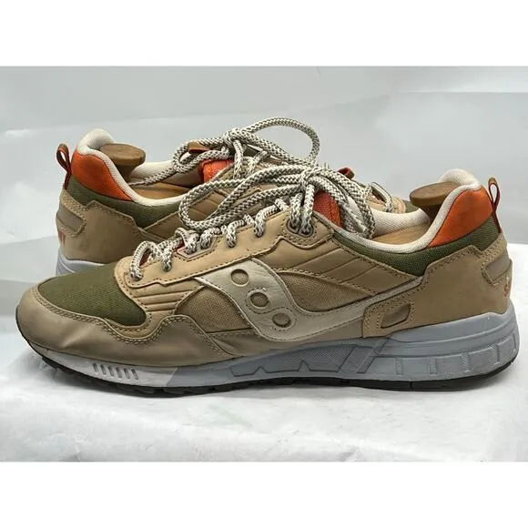 Size 12 - Saucony Shadow 5000 Outdoor Low Khaki Orange