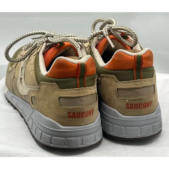 Size 12 - Saucony Shadow 5000 Outdoor Low Khaki Orange
