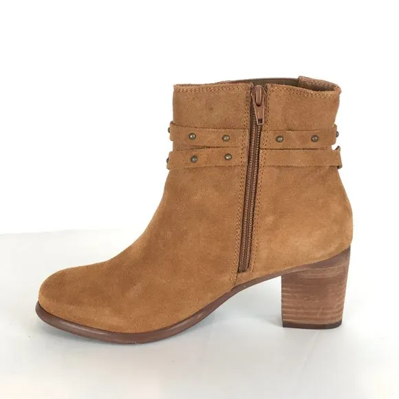 Size 7.5 Matisse Camryn Suede Studded Ankle Boots