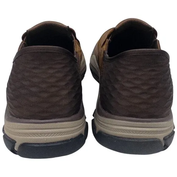 Skechers Respected Elgin Hands Free Slip Ins  Loafers Men's Size 10.5 Brown