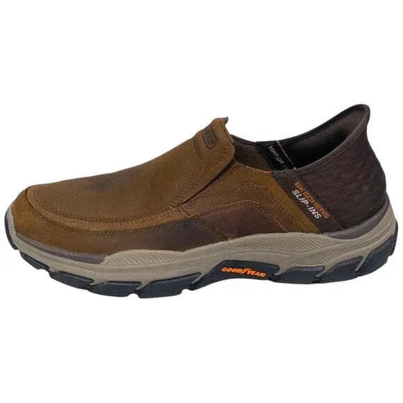 Skechers Respected Elgin Hands Free Slip Ins  Loafers Men's Size 10.5 Brown