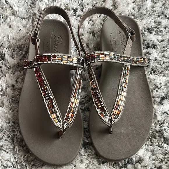 Skechers Women's, Arch Fit Meditation - Fancy Love Sandal