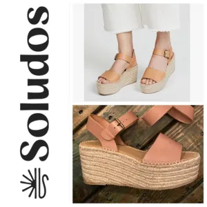 Soludos Women's Madewell Minorca High Platform Espadrille Wedge Sandal
