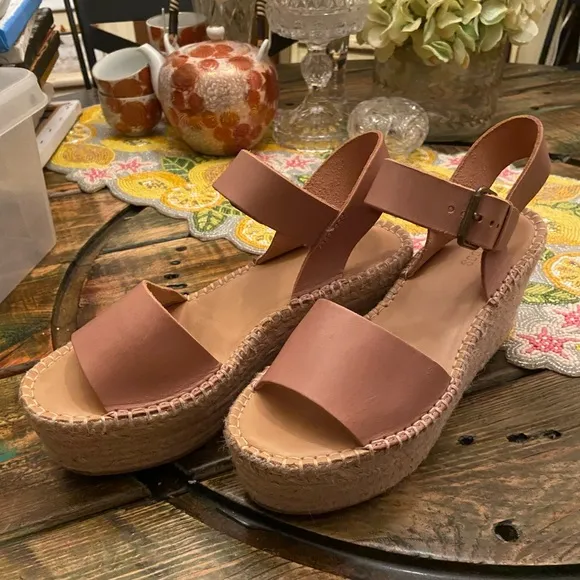 Soludos Women's Madewell Minorca High Platform Espadrille Wedge Sandal