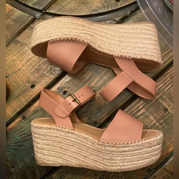 Soludos Women's Madewell Minorca High Platform Espadrille Wedge Sandal