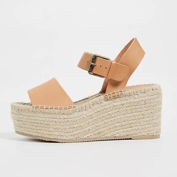 Soludos Women's Madewell Minorca High Platform Espadrille Wedge Sandal
