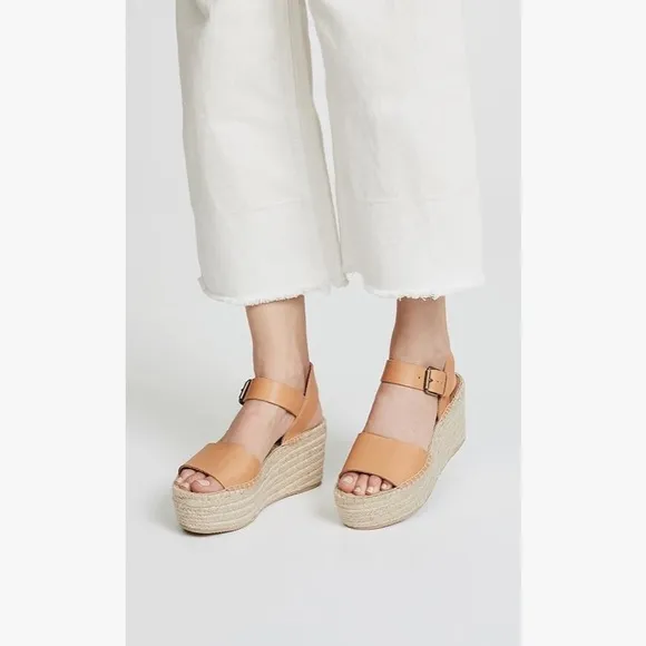 Soludos Women's Madewell Minorca High Platform Espadrille Wedge Sandal