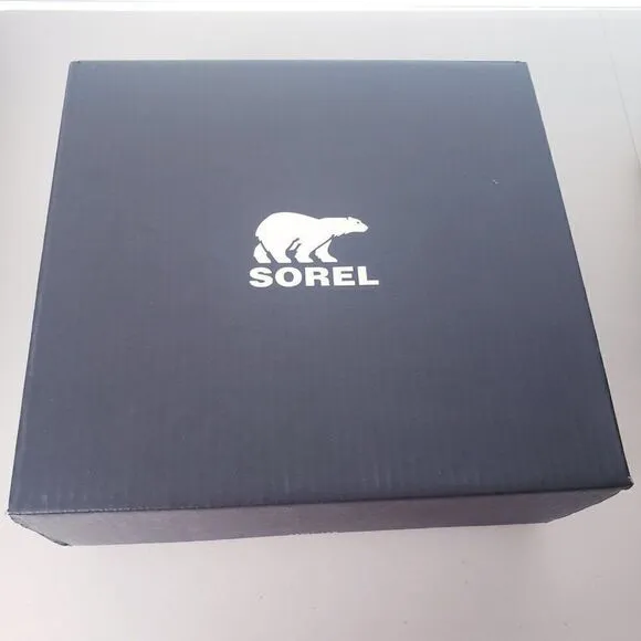 Sorel Joan Explorer II Cozy Ancient Fossil Beige Teddy Fleece Boots Size 6 New
