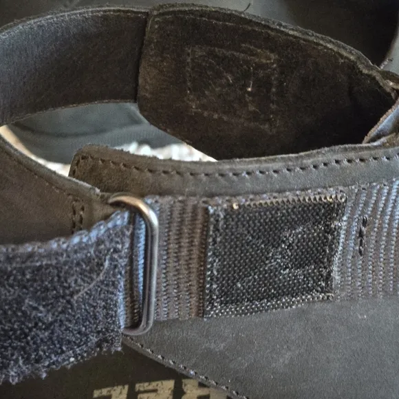 Sorel Joanie ll Ankke Strap Black Wedge Sandals