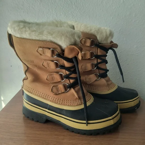 Sorel Kaufman Caribou Winter Boots WOS 5 Made In Canada