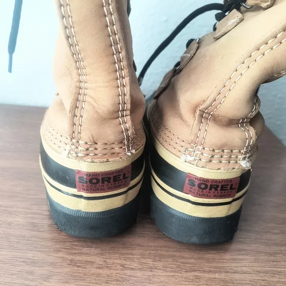 Sorel Kaufman Caribou Winter Boots WOS 5 Made In Canada