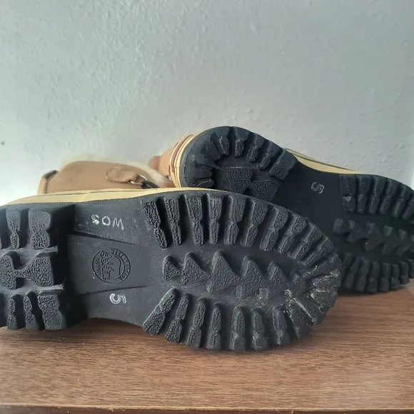 Sorel Kaufman Caribou Winter Boots WOS 5 Made In Canada