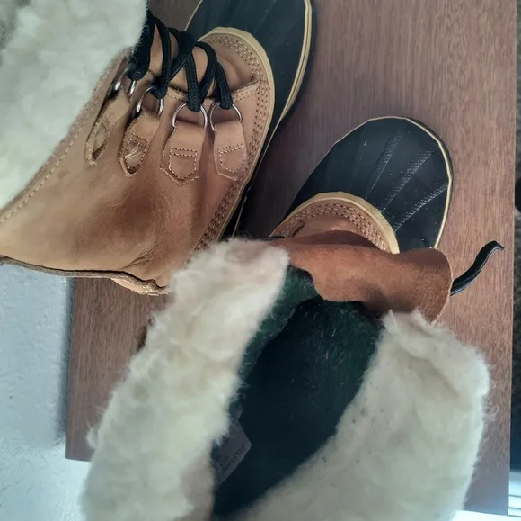 Sorel Kaufman Caribou Winter Boots WOS 5 Made In Canada
