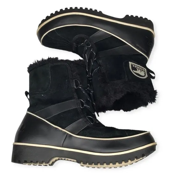 Sorel Tivoli II Boots in Black Size 10.