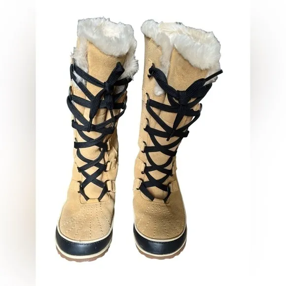 Sorel Women's Tivoli High Boot II Curry Size 7
