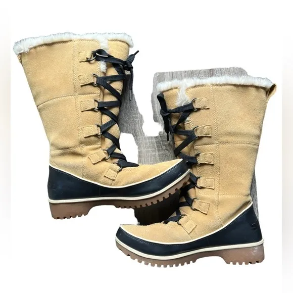Sorel Women's Tivoli High Boot II Curry Size 7