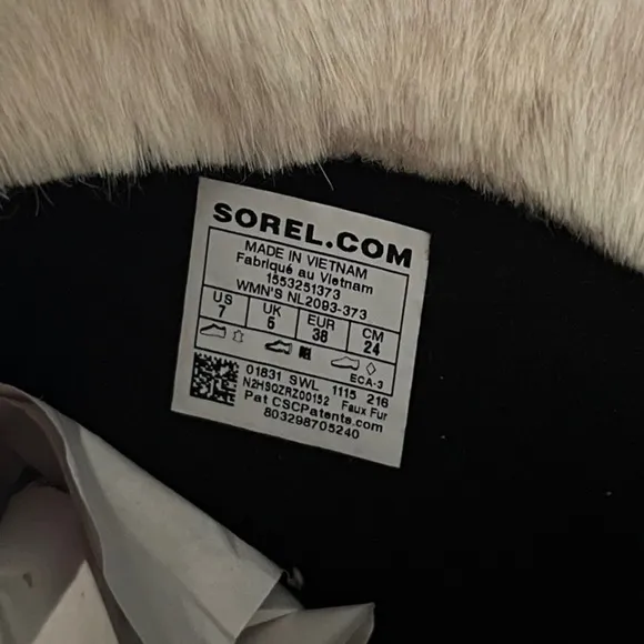 Sorel Women's Tivoli High Boot II Curry Size 7