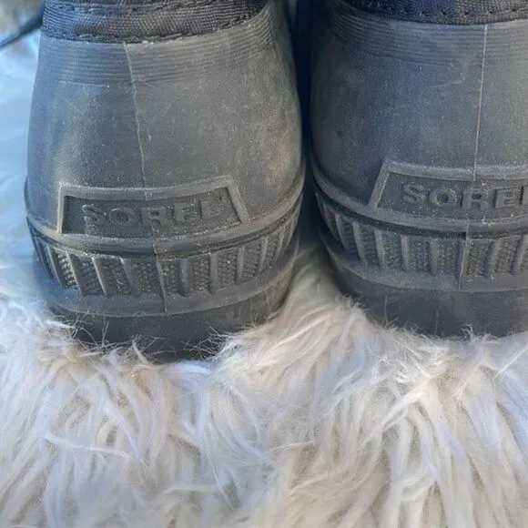 Sorel Youth/Kid’s 'Trooper' Winter/Snow Boots in Black Size 5