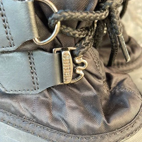 Sorel Youth/Kid’s 'Trooper' Winter/Snow Boots in Black Size 5