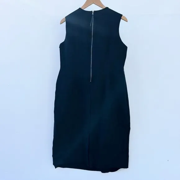 Spanx The Perfect Sheath Dress Sleeveless Black Stretch XL Plus Tank Midi