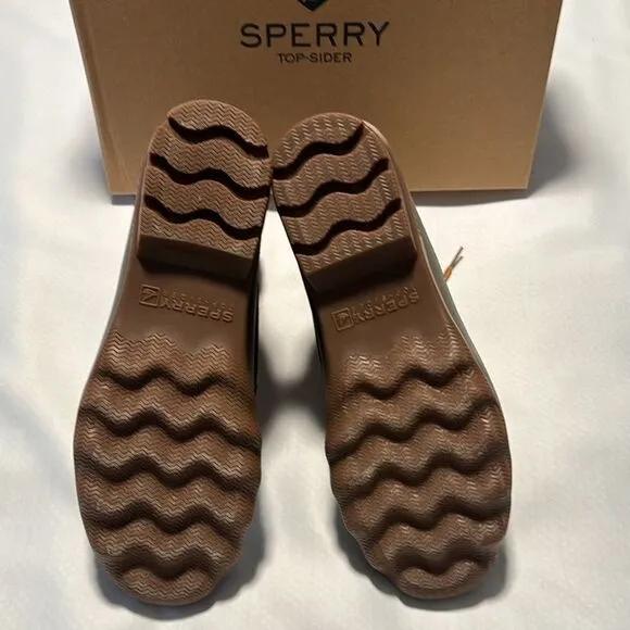 Sperry Duck Boots Mens 9.5 Brown Avenue