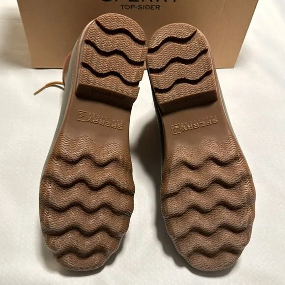 Sperry Duck Boots Mens 8 Brown Avenue
