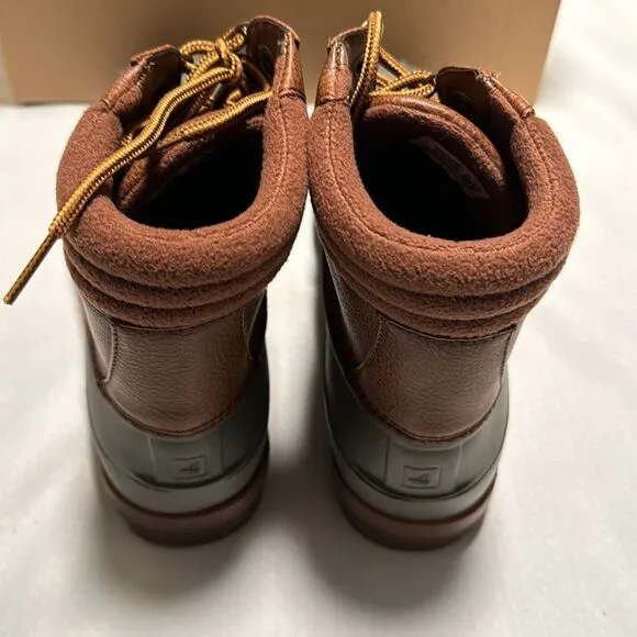 Sperry Duck Boots Mens 8 Brown Avenue