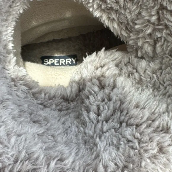 Sperry Syren Strait‎ Oat Fleece Duck Boots Waterproof Women's 10
