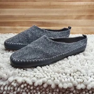 SPLENDID CAMERON FELT STORM GREY FLATS WOMAN'S SIZE 8.5 NWOB MADE IN BRAZIL