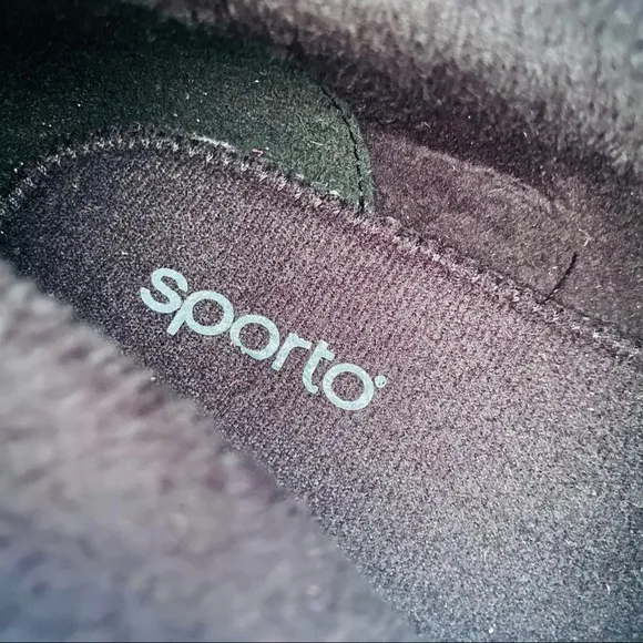 Sporto NEW Leather Plum Zip Up Boots