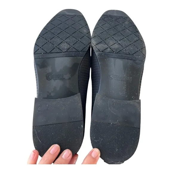 Stacy Adams Men's Tazewell Tassel Slip-On Black Loafer Dress Shoes Size 13