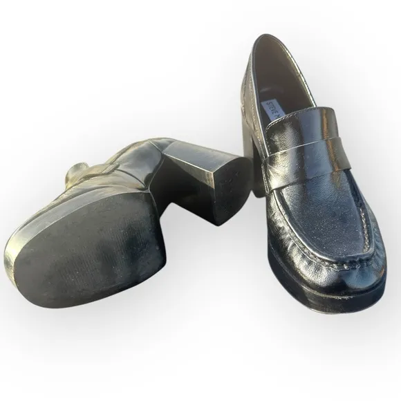 Steve Madden Munday Platform Loafer Pumps | Size 8