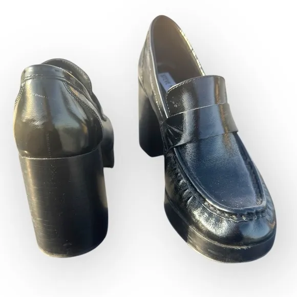 Steve Madden Munday Platform Loafer Pumps | Size 8