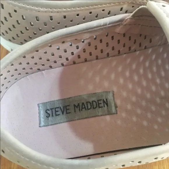 Steve Madden Perforated  slip on sneakers
