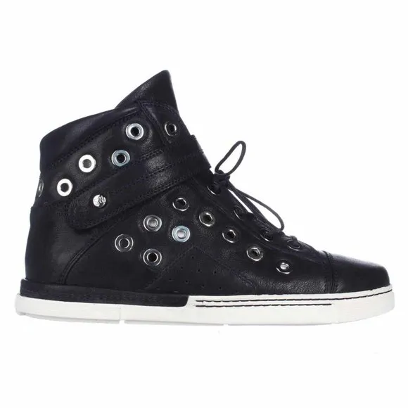 Stuart Weitzman Cyclist High-Top Casual Sneakers