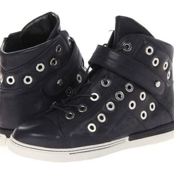 Stuart Weitzman Cyclist High-Top Casual Sneakers