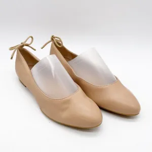 Stuart Weitzman Women's Nude Leather Ballet Flats Size 5B