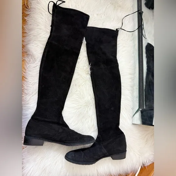 Stuart WeitzmanLowland Suede Thigh-High Boots