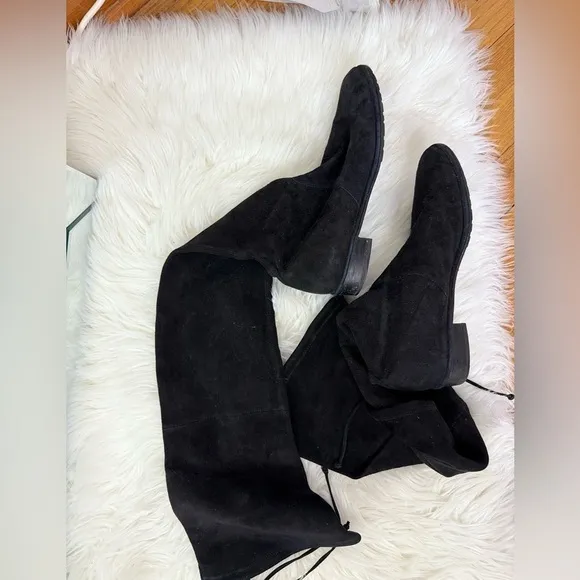 Stuart WeitzmanLowland Suede Thigh-High Boots
